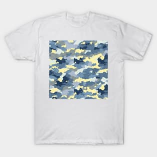 SOFT YELLOW CAMOUFLAGE DESIGN, IPHONE CASE AND MORE T-Shirt